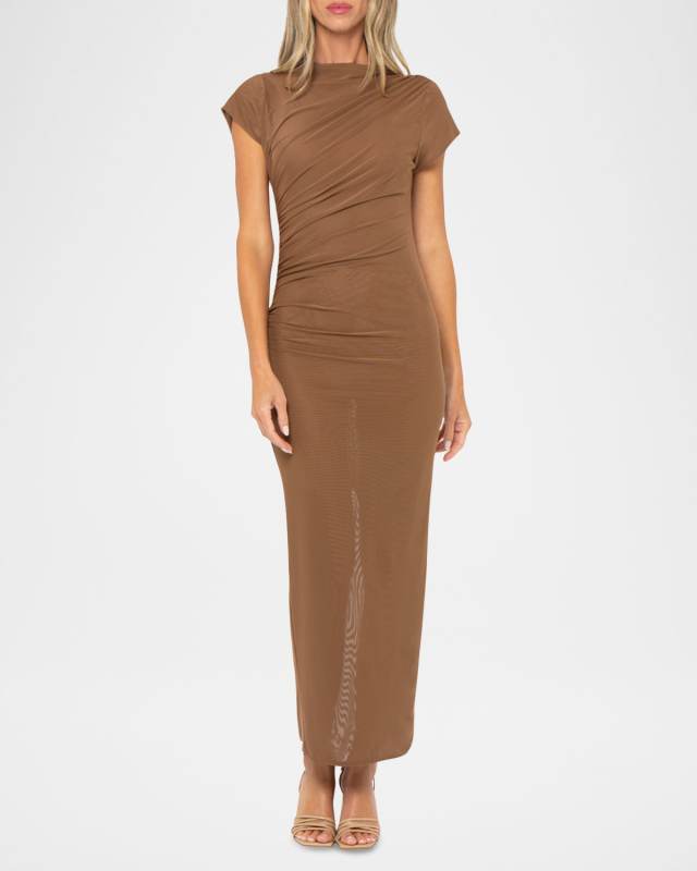 Reign Gathered Midi Dress